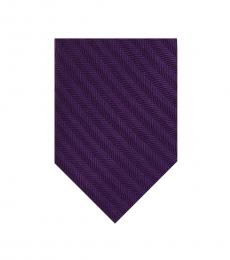 Purple Pattern Tie