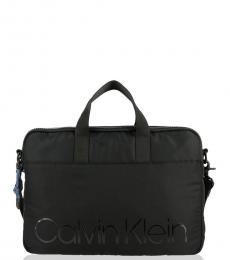 Calvin Klein Black Trail Large Briefcase Bag