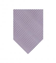 Purple Stripe Sky Line Tie