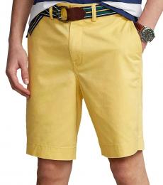 Ralph Lauren Yellow Stretch Classic-Fit Chino Shorts