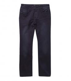 7 For All Mankind Boys Navy Slimmy Straight Leg Pants