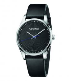 Calvin Klein Black Steadfast Black Dial Watch