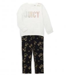 Juicy Couture 2 Piece Top/Leggings Set (Little Girls)
