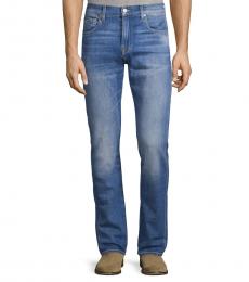 7 For All Mankind Finally Friday Slim-Fit Faded Jeans