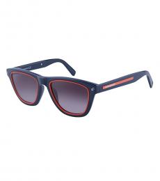 Dsquared2 Shiny Blue Orange Gradient Sunglasses