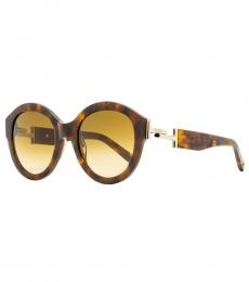 Tod's Havana Brown Gradient Sunglasses