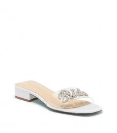 Ivory Thyme Sequin Bride Flats