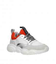 Moschino Multicolor Front Logo Sneakers