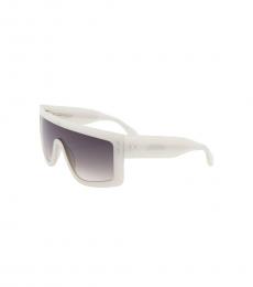 Isabel Marant White Shield Sunglasses
