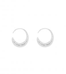 Lucky Brand Silver Hoop Earrings