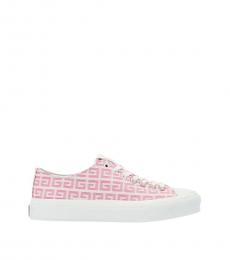 Givenchy Pink City Logo Sneakers
