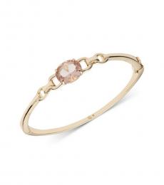 Ralph Lauren Rose Gold Pink Stone Bracelet