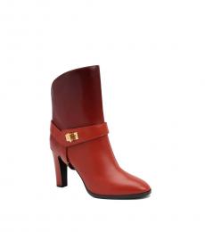 Brown Eden Degrade Ankle Boots