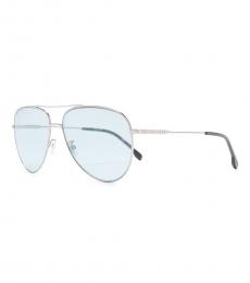 Hugo Boss Sky Blue Aviator Sunglasses
