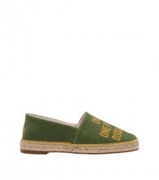 Dsquared2 Green One Life One Planet Espadrilles