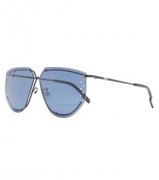 Kenzo Blue Round Sunglasses