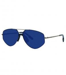 Kenzo Blue Aviator Sunglasses