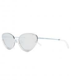 Light Grey Cat Eye Sunglasses