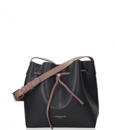 Lancaster Paris Dark Grey Iconic Small Bucket Bag