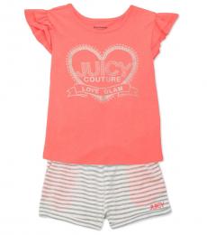 Juicy Couture 2 Piece Top/Shorts Set (Baby Girls)