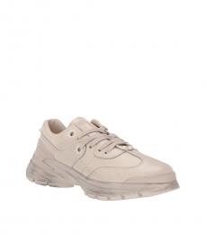 Neil Barrett Dirty Off White Vintage Sneakers