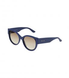 Jimmy Choo Azure Brown Shaded Cat Eye Sunglasses
