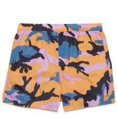 Valentino Garavani Multicolor Camouflage Swimwear