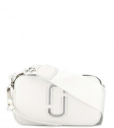 Marc Jacobs White Snapshot Small Crossbody Bag