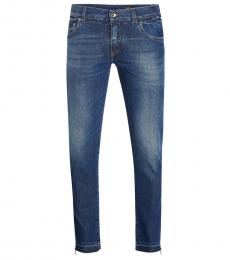Dolce & Gabbana Dark Blue Straight Cut Jeans
