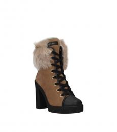 Giuseppe Zanotti Brown Suede Ankle Boots