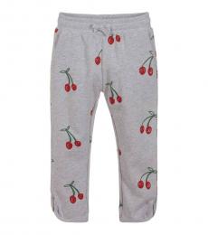 Stella McCartney Little Girls Grey Cherry Joggers
