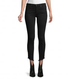 AG Adriano Goldschmied Moonless Frayed Ankle Skinny Jeans