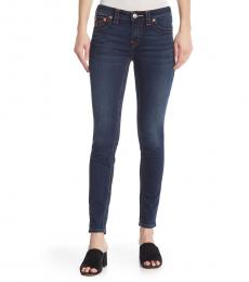 True Religion Dark Blue Jennie Curvy Skinny Jeans