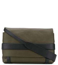 Olive Marco Polo Large Messenger