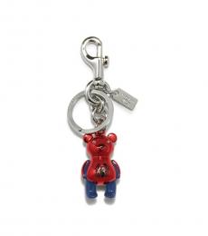 Red Marvel Spiderman Bear Key Charm