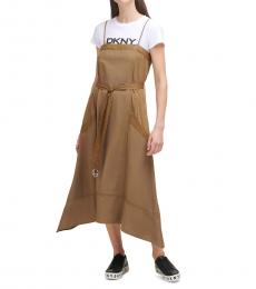 Brown Camisole Dress