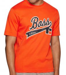 Orange Russell Athletics Relaxed-Fit T-Shirt