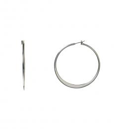 Ralph Lauren Silver Hoop Earrings