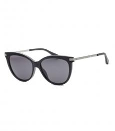 Jimmy Choo Black Round Sunglasses