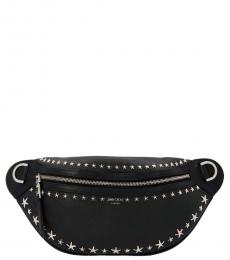Jimmy Choo Black York Large Crossbody Bag
