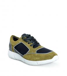 Just Cavalli Multicolor Suede Leather Fashion Sneakers