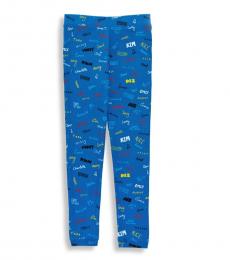 Stella McCartney Little Girls Blue Tula Leggings