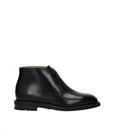 Bally Black Leather Ankle Boots