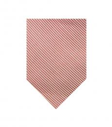 Calvin Klein Pink Sunrise Pinstripe Tie