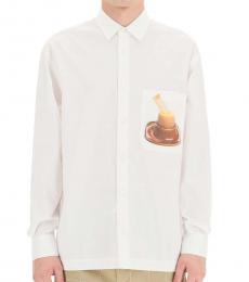 Jacquemus White Baou Printed Shirt