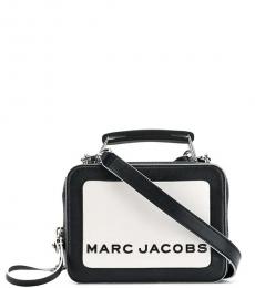 Marc Jacobs BlackWhite The Box 20 Small Crossbody Bag