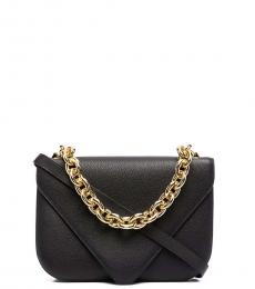 Bottega Veneta Black Mount Medium Crossbody Bag