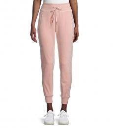 Light Coral High-Waisted Joggers