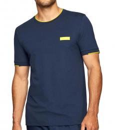 Navy Blue Slim-Fit T-Shirt