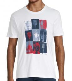White Warhol Mics T-Shirt
